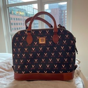 NWT Dooney & Bourke Gretta Domed Zip Satchel